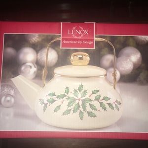 Lenox Christmas Tea Kettle